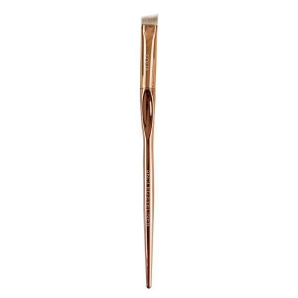 Angled Eyeliner Brush Rose Gold